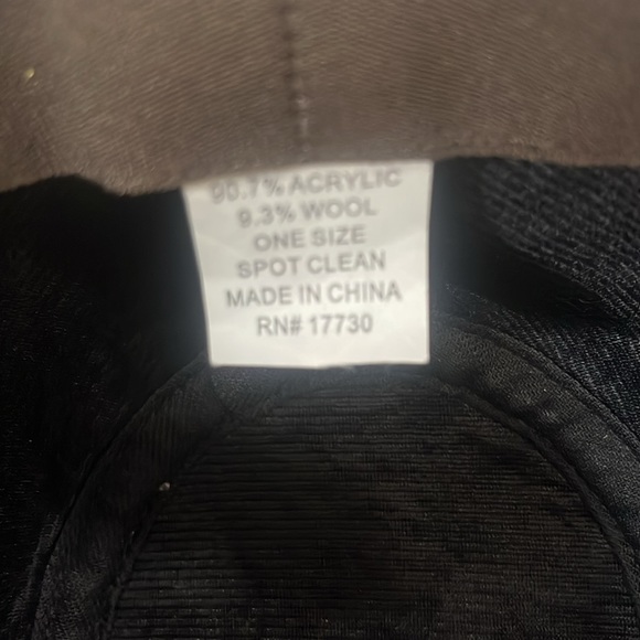 Plaid Fedora Brown, Black, Red and Green Colors - Picture 7 of 9